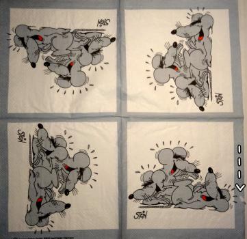 065 Mäuse - 3-lagig - Uli Stein